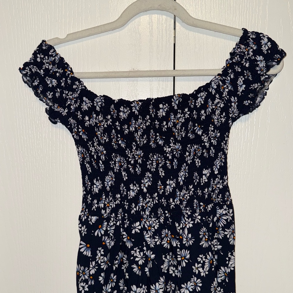 Lark & Grey Ruched Off Shoulder Dress - Picture 3 of 11